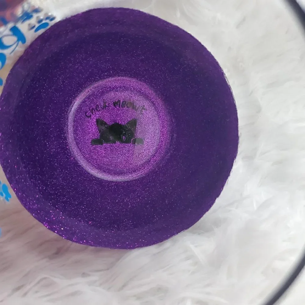 Cat Mom Wine Glass, Fur Mama Tumbler, Gift For Cat Lovers
